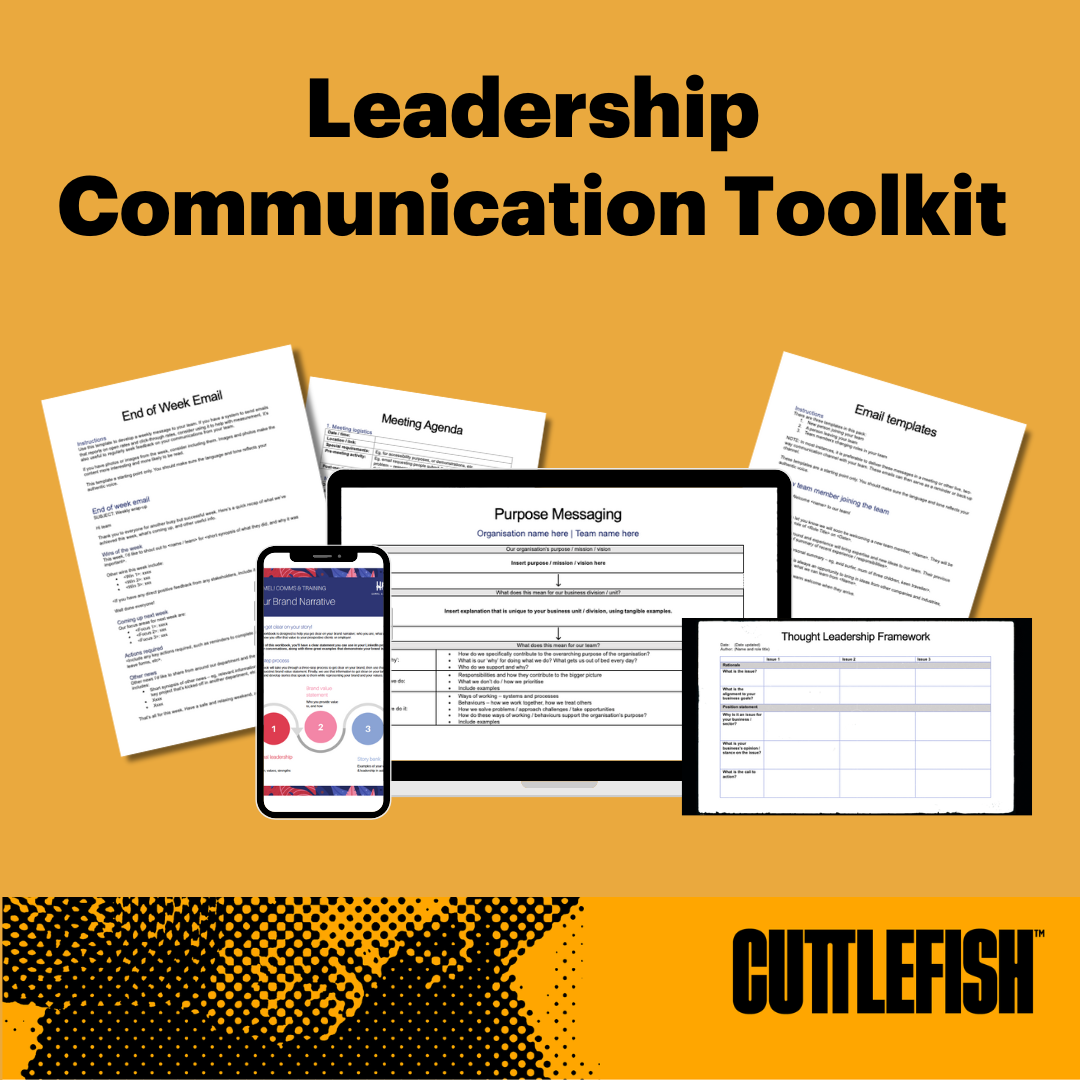 Leadership Communication Starter Kit — Cuttlefish Communications